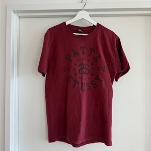 Stussy Red Short Sleeve Tee